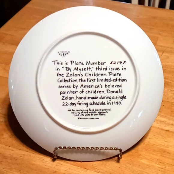 Zolan's decorative Children Plate - Picture 2 of 4